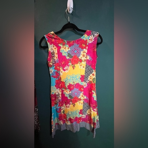 Vintage Floral Mini Dress - Picture 6 of 13